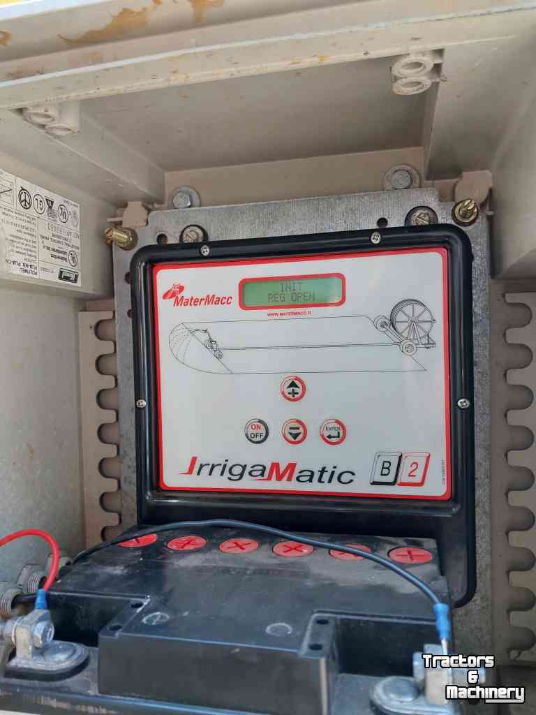 Irrigation hose reel Idrofoglia 100-400 Beregeningshaspel Met Computer