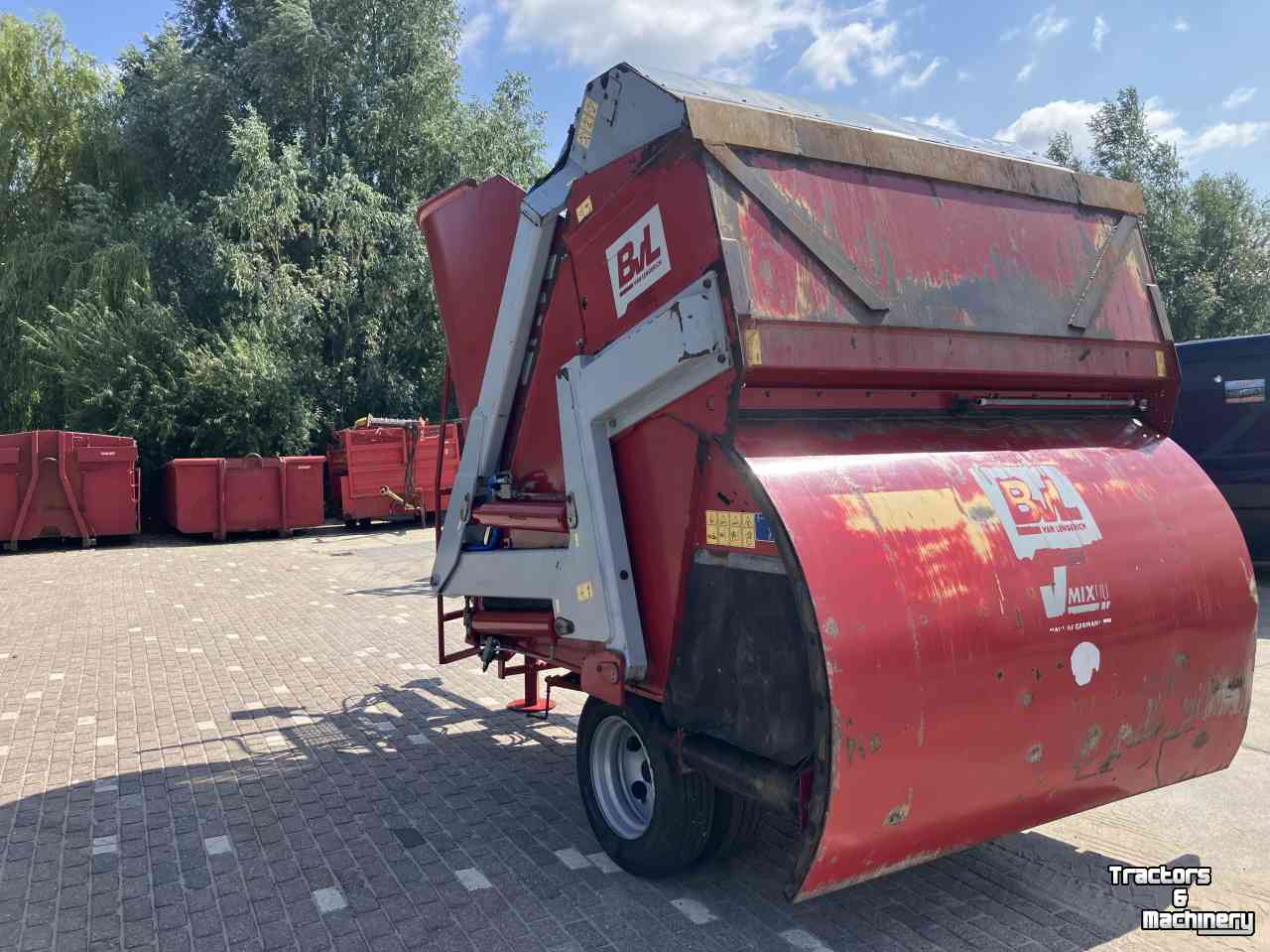 Vertical feed mixer BVL V-MIX 13 LS