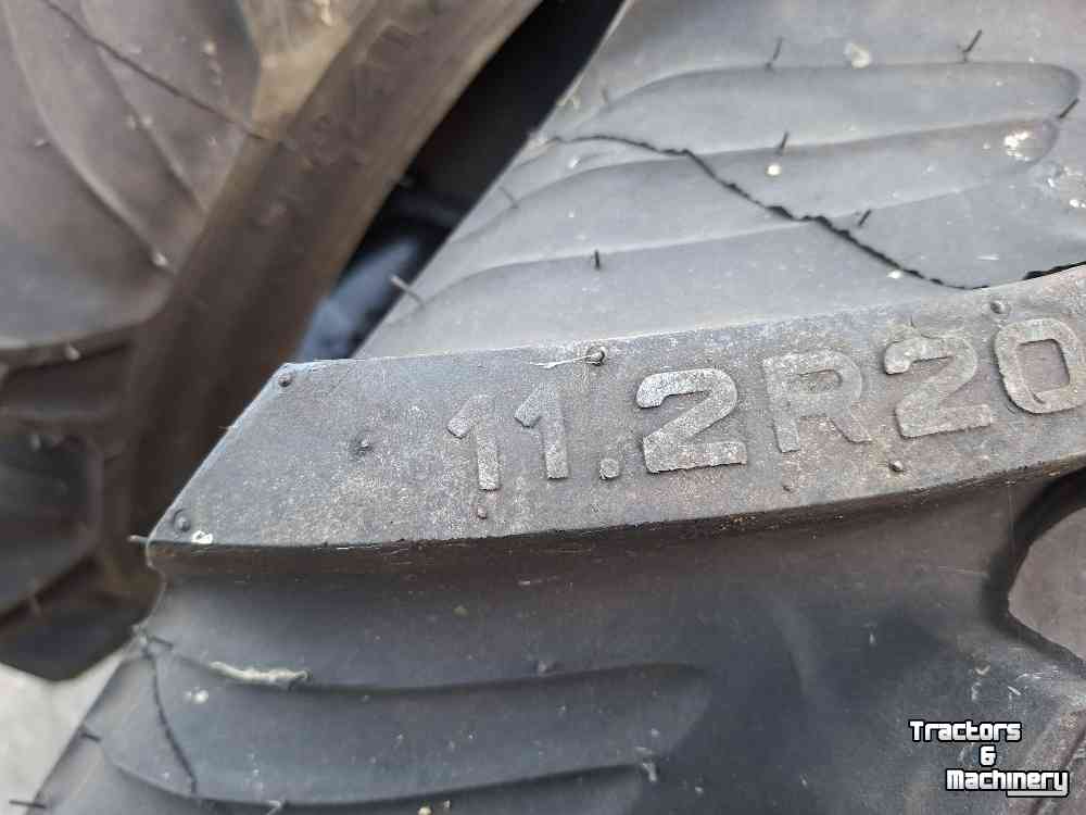 Wheels, Tyres, Rims & Dual spacers Taurus 11.2R20