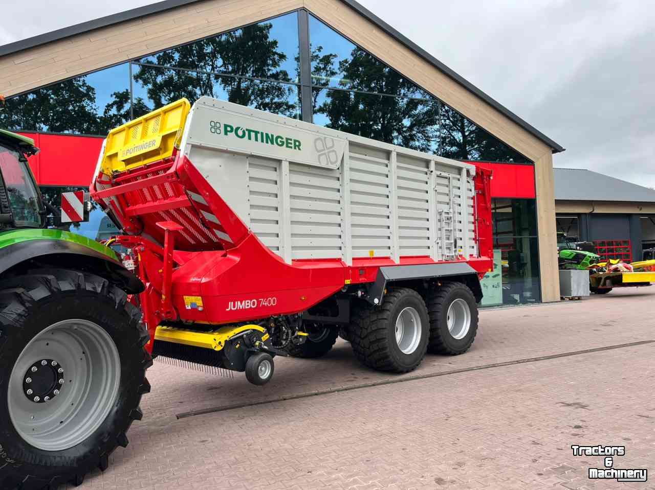 Self-loading wagon Pottinger Jumbo 7400