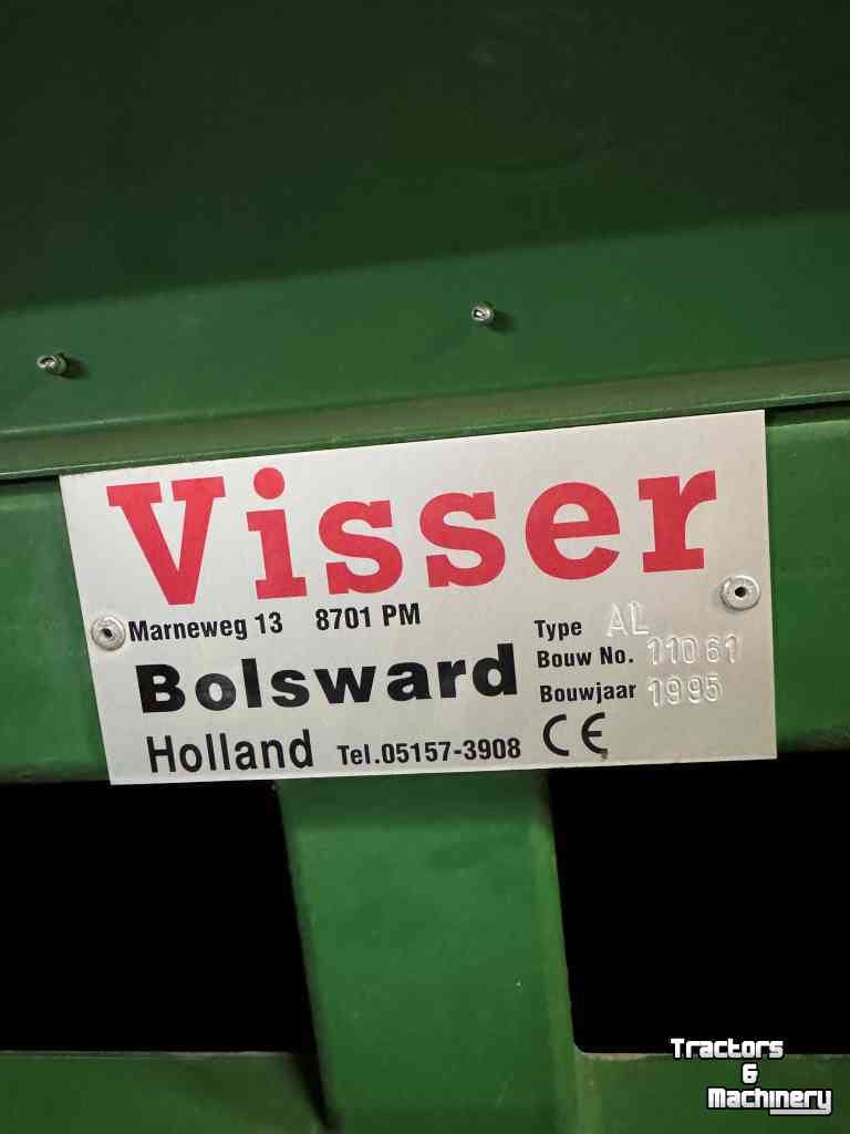Receiving hopper Visser Stortbak type AL-2000