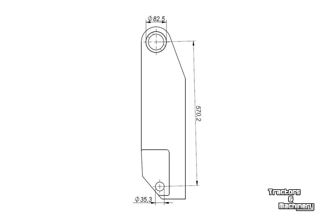 Other attachments and accessories Qmac Aanlashaken voor BOBCAT VERREIKER