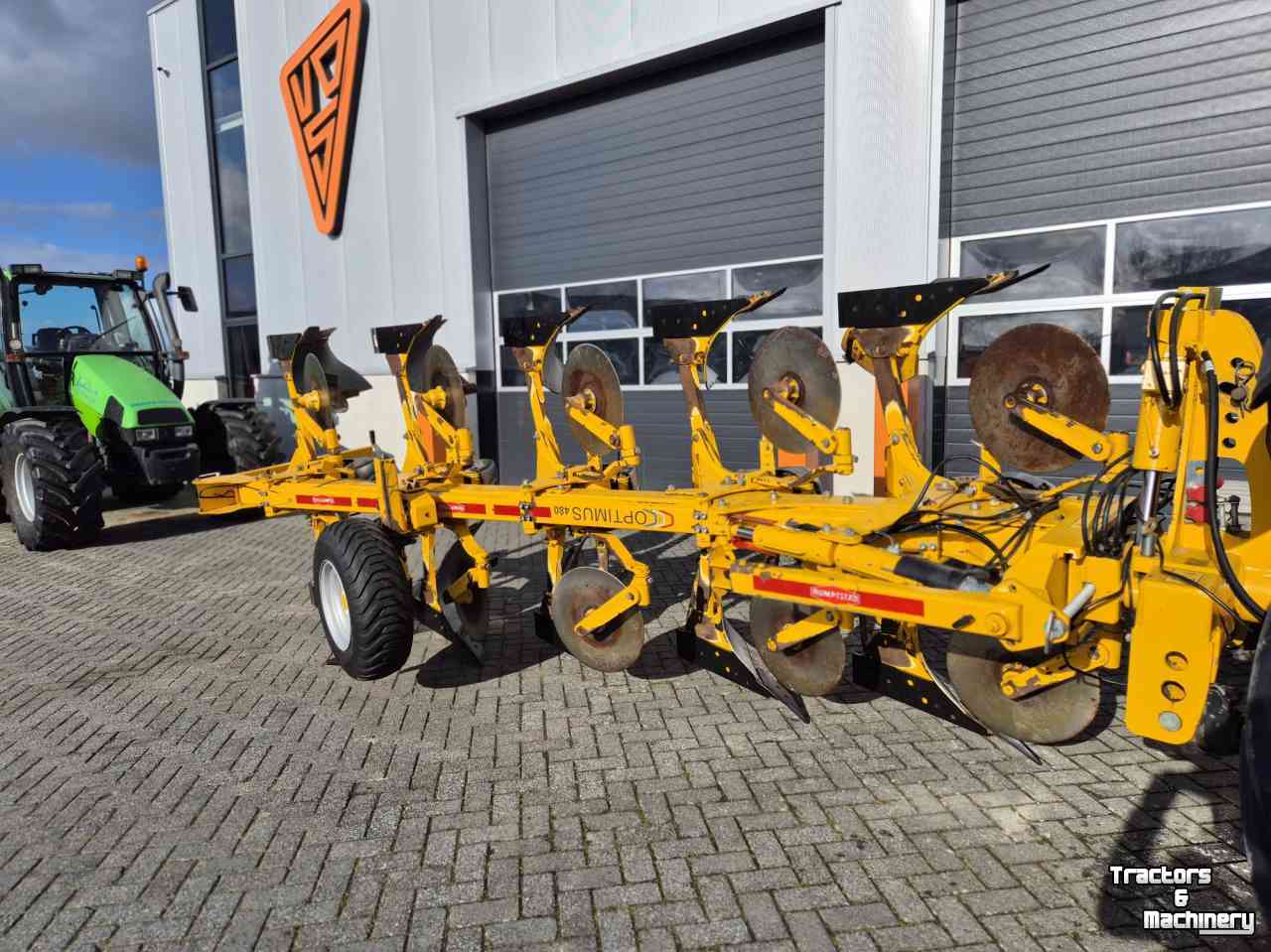 Ploughs Rumptstad Optimus 480 5 schaar wentelploeg