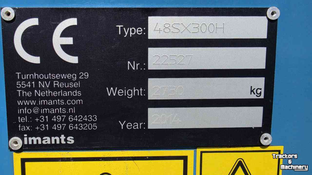 Spader machine Imants 48SX300H