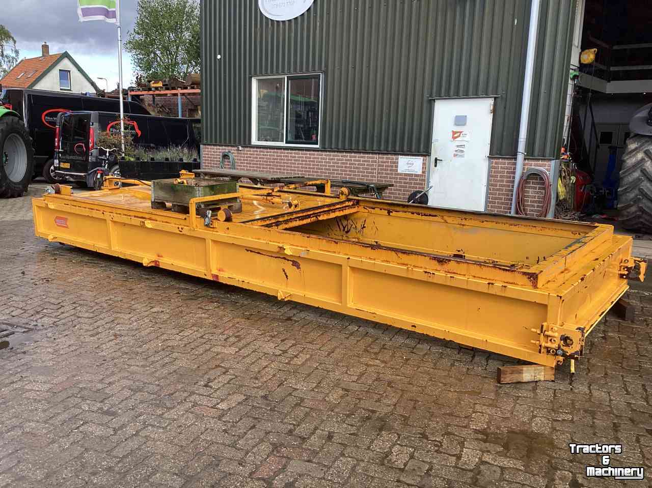 Earth- / Sand-dumper Joskin Bagger opbouw