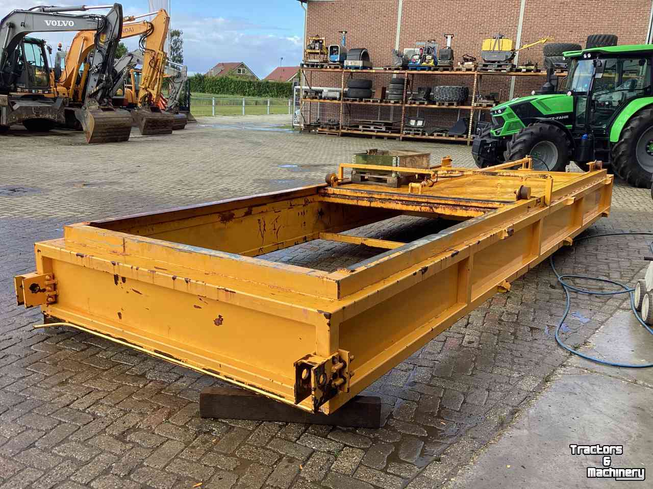 Earth- / Sand-dumper Joskin Bagger opbouw