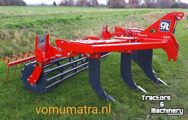 Deep subsoiler ADV Technik woeler diepwoeler met buizenrol