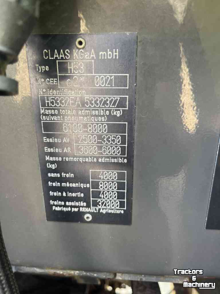Tractor Claas 566 RZ C2