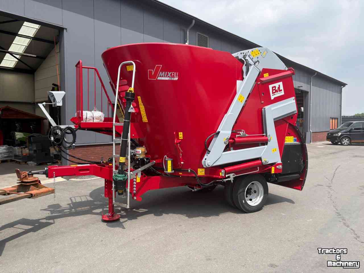 Vertical feed mixer BVL Lengerich V-Mix 13 LS Pro mengwagen voerwagen NIEUW!
