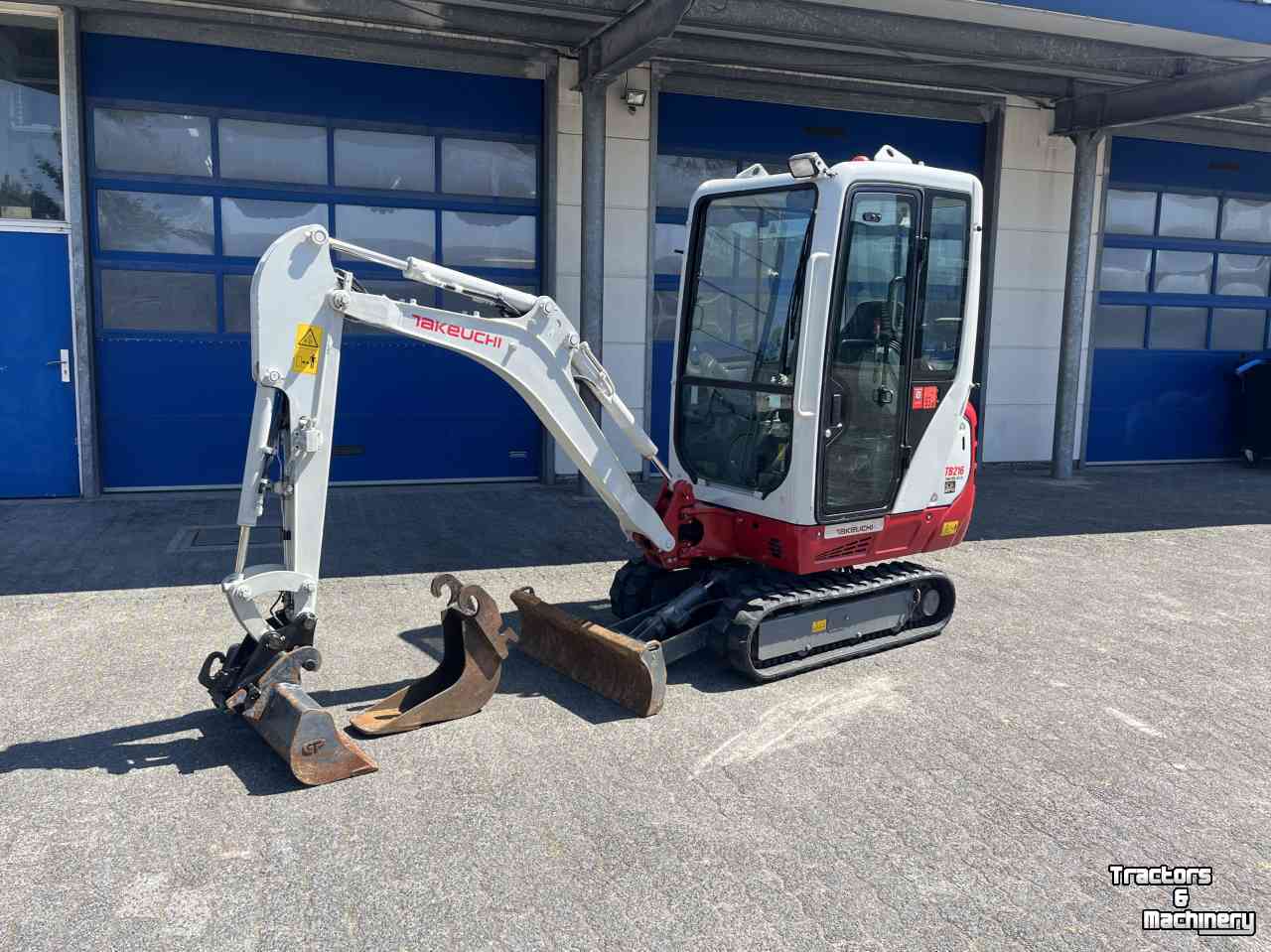 Mini-Excavator Takeuchi TB216 2023, 1000 uur