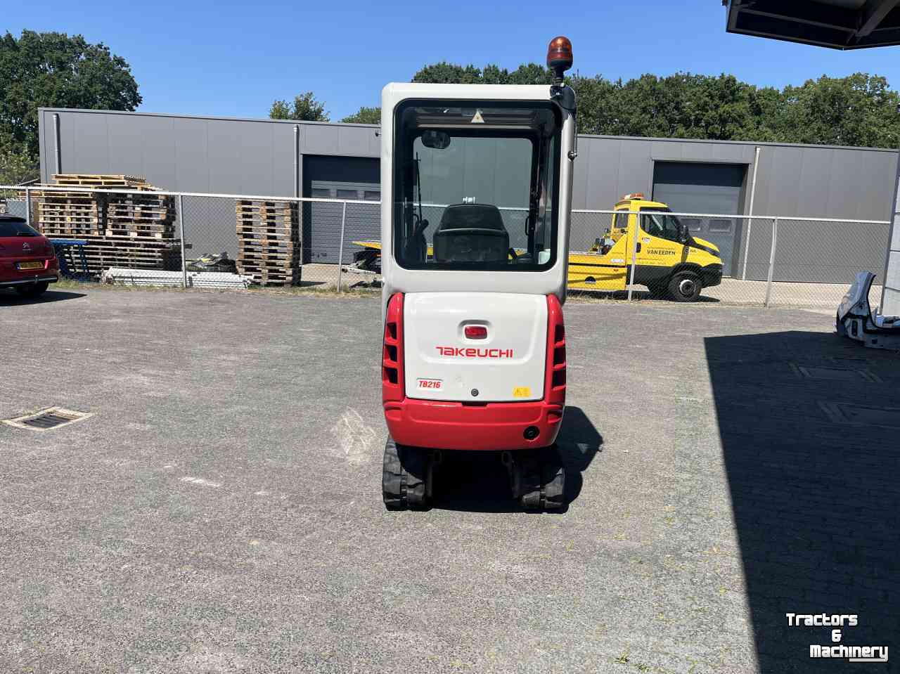 Mini-Excavator Takeuchi TB216 2023, 1000 uur