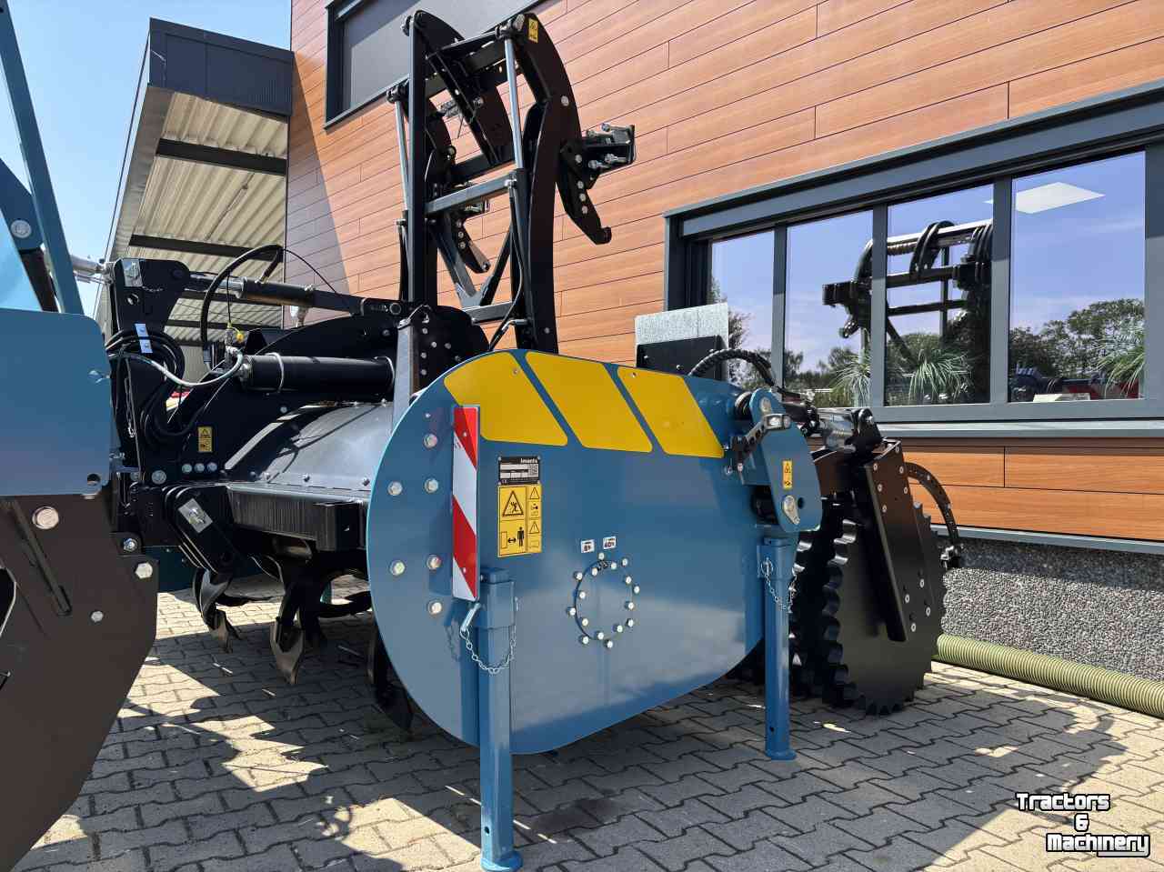 Spader machine Imants 38SX300 spitmachine met kunststof aandrukrol
