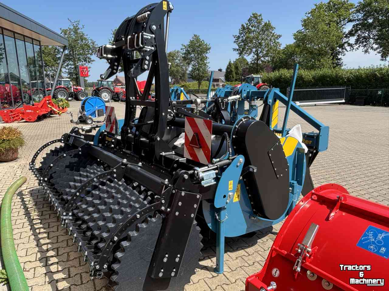 Spader machine Imants 38SX300 spitmachine met kunststof aandrukrol