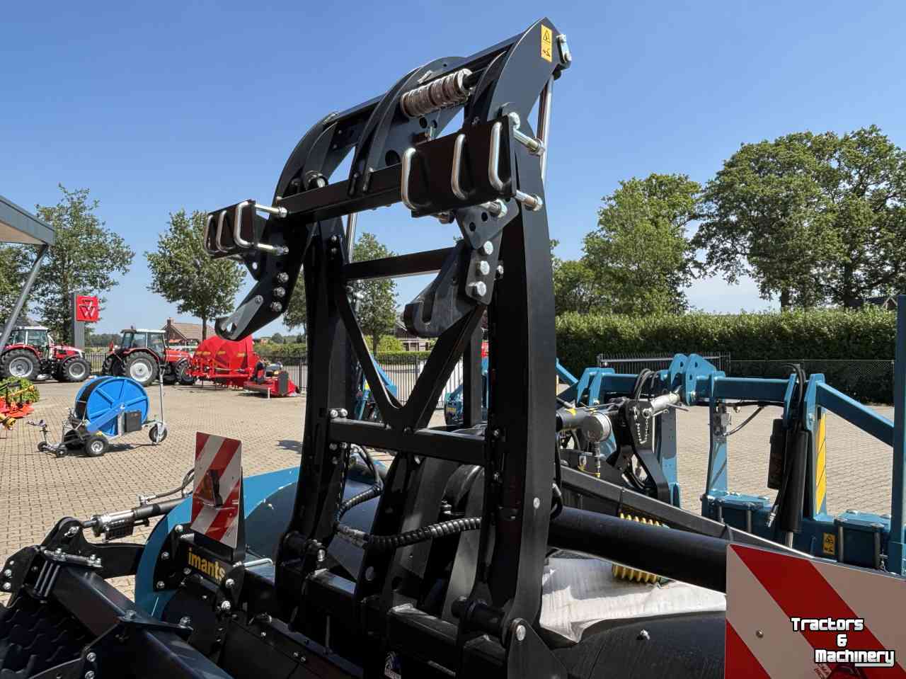 Spader machine Imants 38SX300 spitmachine met kunststof aandrukrol