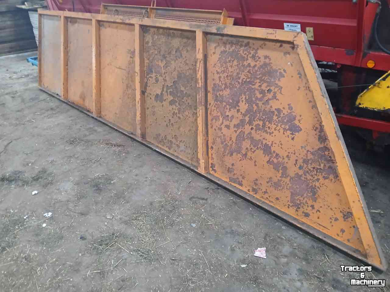 Dumptrailer Veenhuis Opzetschotten kipper dumper kieper veenhuis