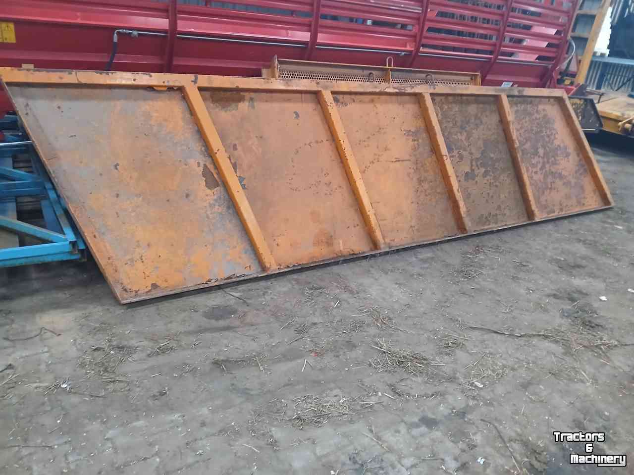 Dumptrailer Veenhuis Opzetschotten kipper dumper kieper veenhuis