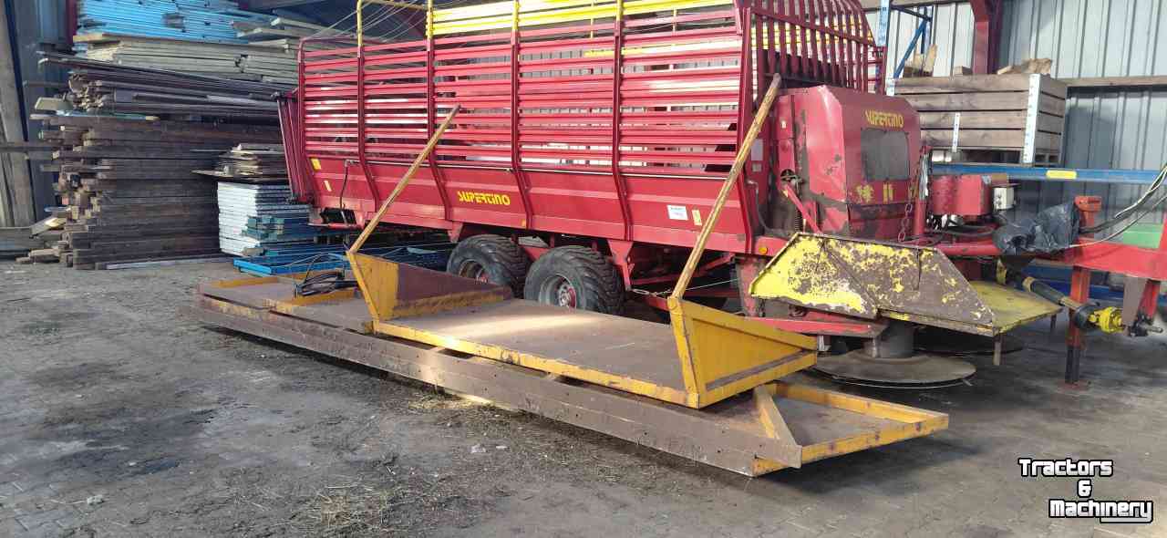 Dumptrailer Veenhuis Opzetschotten kipper dumper kieper veenhuis