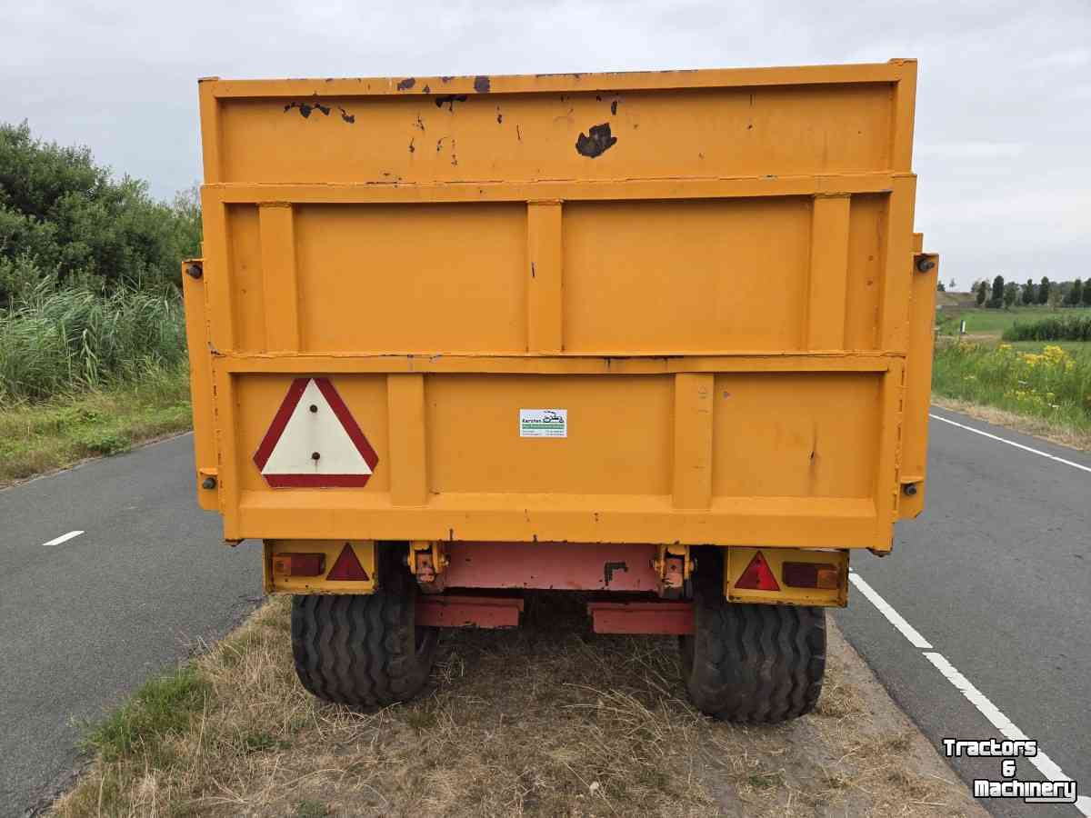 Dumptrailer Theo Tel 7,5 tons tandemas kipper dumper