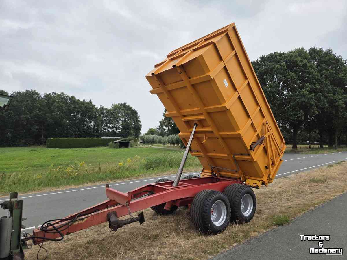 Dumptrailer Theo Tel 7,5 tons tandemas kipper dumper