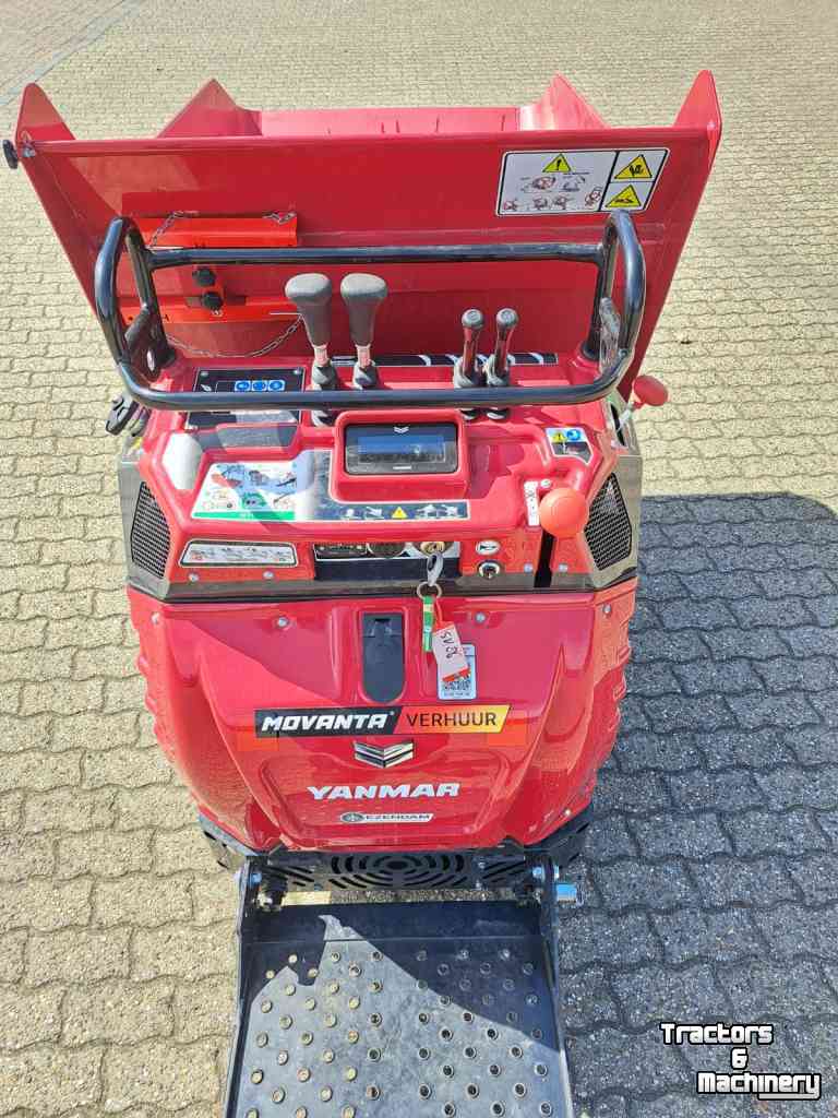Tracked Earth-dumper Yanmar C08 Hi-Tip