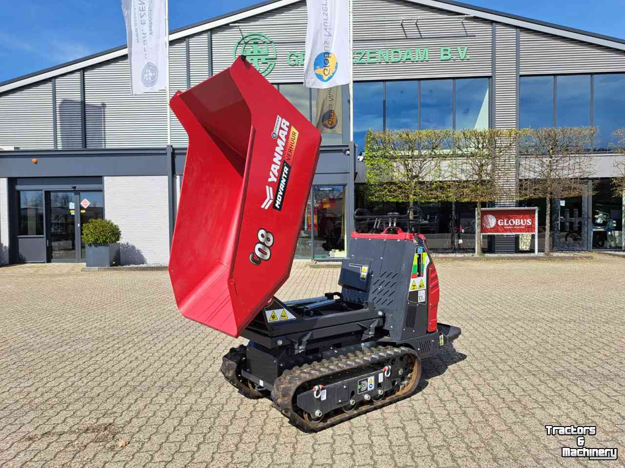 Tracked Earth-dumper Yanmar C08 Hi-Tip