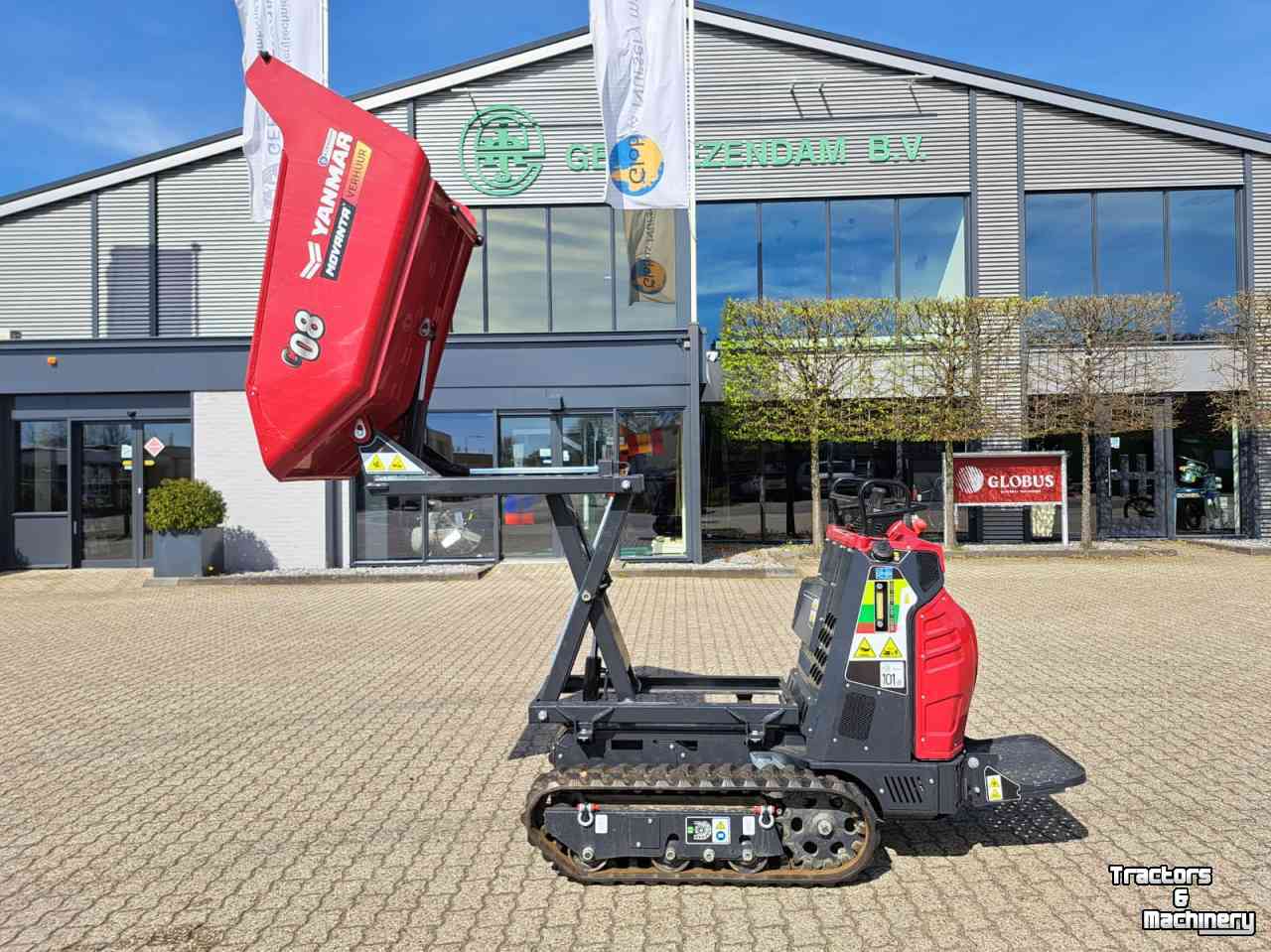 Tracked Earth-dumper Yanmar C08 Hi-Tip