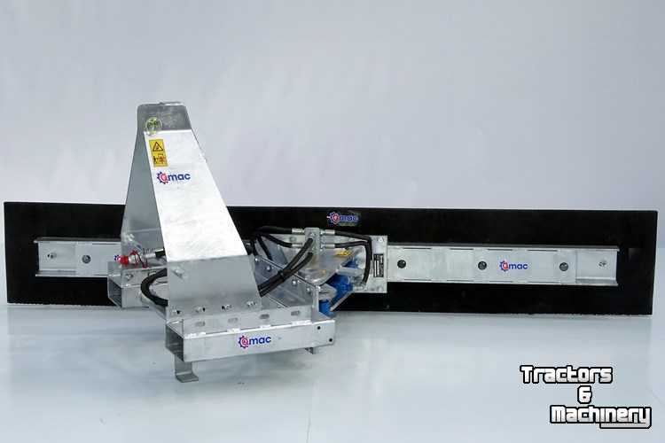 Snow Removal Equipment Qmac Rubber snow scraper blade