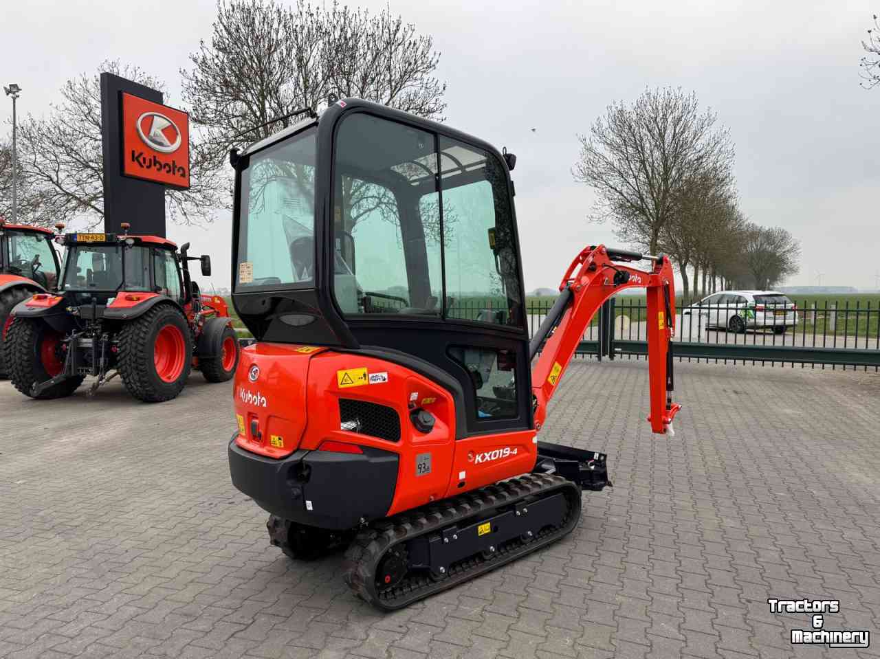 Mini-Excavator Kubota KX-019-4 GL minigraver  graafmachine