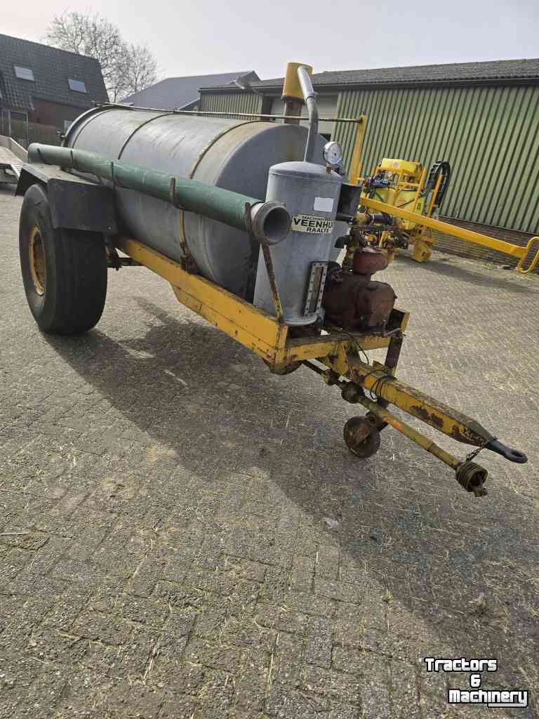 Transport slurry tank Veenhuis 3600 liter tank super pomp