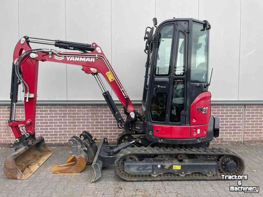 Mini-Excavator Yanmar YAN VIO27 Minigraver / Minigraafmachine
