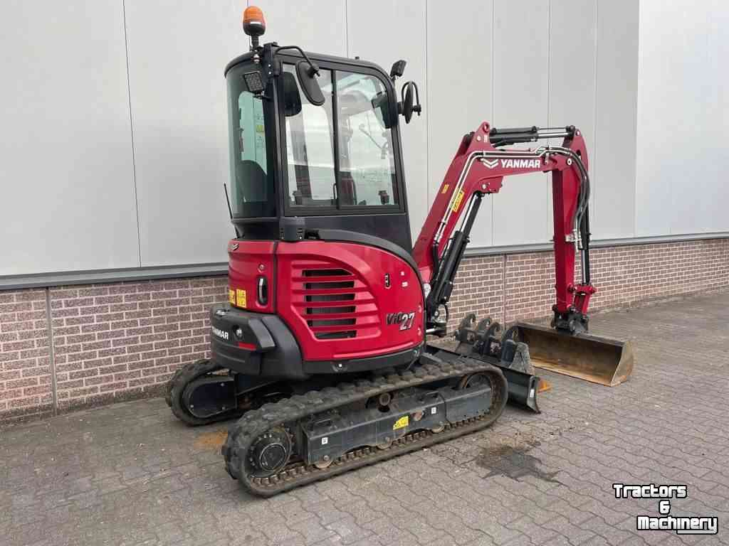 Mini-Excavator Yanmar YAN VIO27 Minigraver / Minigraafmachine
