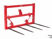Bale spike / Bale spear Qmac Balenvork Balendrager Balentransportgaffel 4-tands