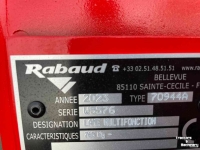 3-point scraper blade Rabaud grondschaaf