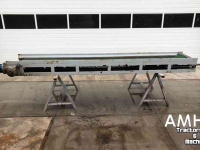 Conveyor  3500X600 MM TRANSPORTBAND VLAKKE BAND FLAT BELT CONVEYOR BELT FLACHBAND FÖRDERBAND