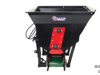 Sawdust spreader for boxes Qmac Instrooibak Zaagselverdeler 650 liter zaagselbak zaagselstrooier strooier