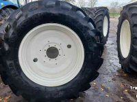 Wheels, Tyres, Rims & Dual spacers Michelin 600/65R38 Multibib