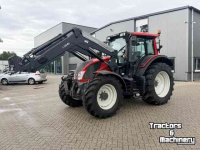Tractor Valtra N123 Hitech 5, Vloeistofkoppeling, Voorlader, Fronthef