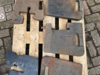 Frontweights  Diverse Gewichten o.a. NH, Case, Fiat