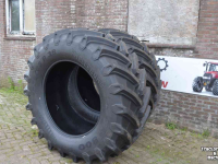 Wheels, Tyres, Rims & Dual spacers Trelleborg 650/65r38 demontage