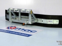 Rubber yard scraper Qmac Modulo rubber erfschuif straatschuif wegenschuif aanbouw Schaffer