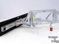 Other livestock equipment and accessories Qmac Rubber barn scraper 2.70 mtr hook up Kramer