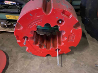 Wheelweights Fendt Wielgewicht 1000 Kg + Bevestiging