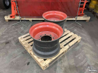 Wheels, Tyres, Rims & Dual spacers  16.00x22.5 Velgen | Rood