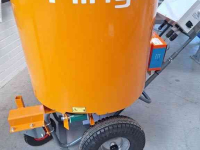 Sawdust spreader for boxes Flingk SE250