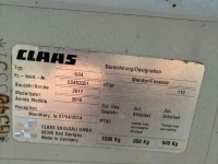 Tedder Claas VOLTO 900 T Palette