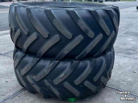 Wheels, Tyres, Rims & Dual spacers Michelin 2x Mach X BiB 710/70R38 Banden