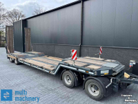 Low loader / Semi trailer  TwenteTrailer 4-asser kuip dieplader