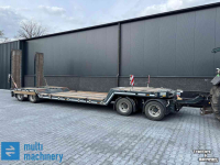 Low loader / Semi trailer  TwenteTrailer 4-asser kuip dieplader