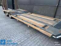 Low loader / Semi trailer  TwenteTrailer 4-asser kuip dieplader