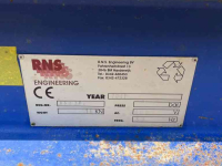 Conveyor  Transportband met bunker op frame